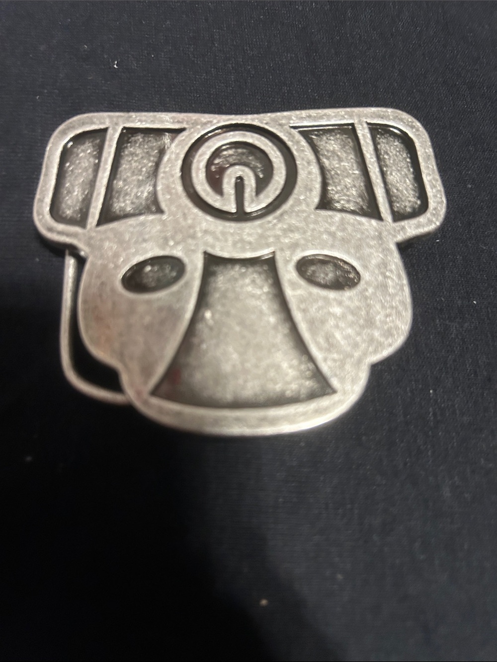 Halo Silver Men’s belt buckle–